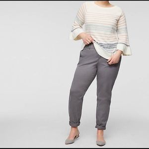 NWT Loft girlfriend chinos